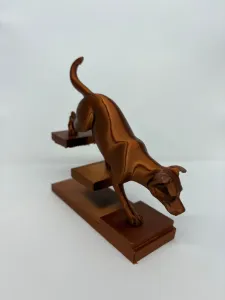 Dog on Stairs
