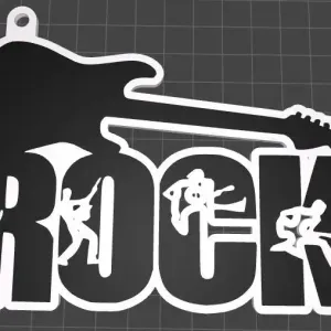 llavero rock
