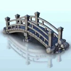 Bridge - asian scenery terrain warhammer wargame
