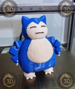 Articulated Snorlax Figure No AMS