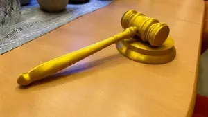 Auction Gavel and Sound Block - Display Prop