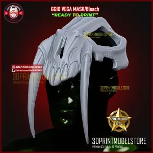 Bleach Ggio Vega Mask - Ichigo Hollow Mask - Cosplay Helmet