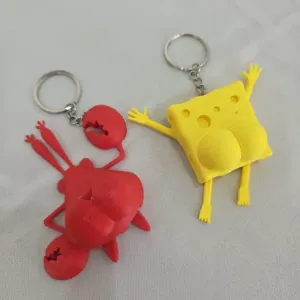 SpongeBob Keychain