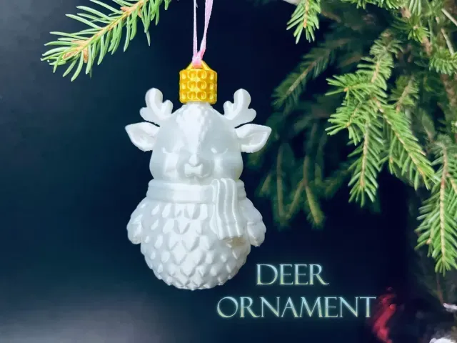 Christmas Tree Deer Ornament - Collection 2025 — Фото 2 из 6