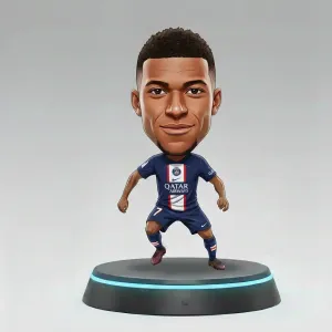 Collectible miniature: Kylian Mbappé (Bobblehead/Chibi style