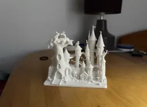Fantasy Tree Castle - Fantasy 3D Model