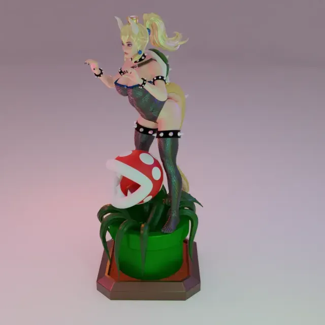 Super Mario Bowsette (Female Bowser Parody)