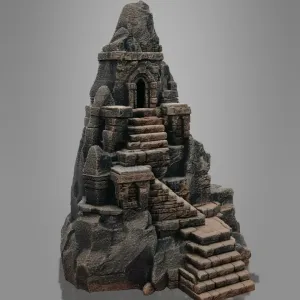 OLD STONE CASTLE IN MINIATURE