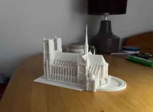 Notre-Dame de Paris Cathedral – 3D Model