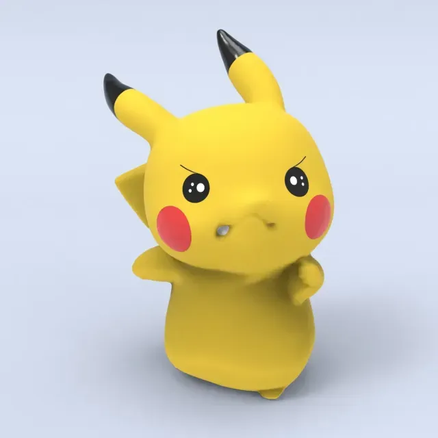 Pikachu (generated by Revopoint POP) — Фото 2 из 4