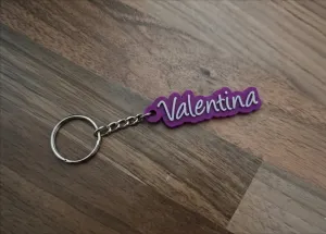 Valentina keychain - llavero