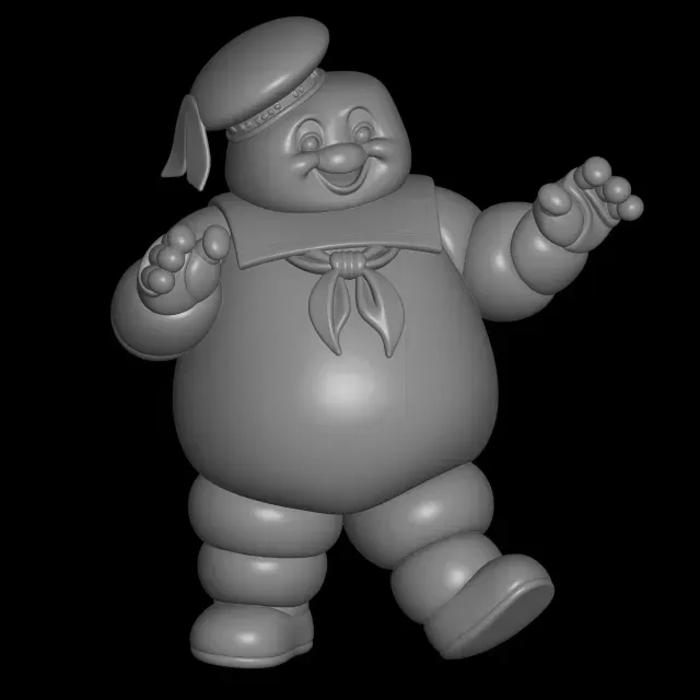 Ghostbusters Mr Stay Puft Marshmallow design