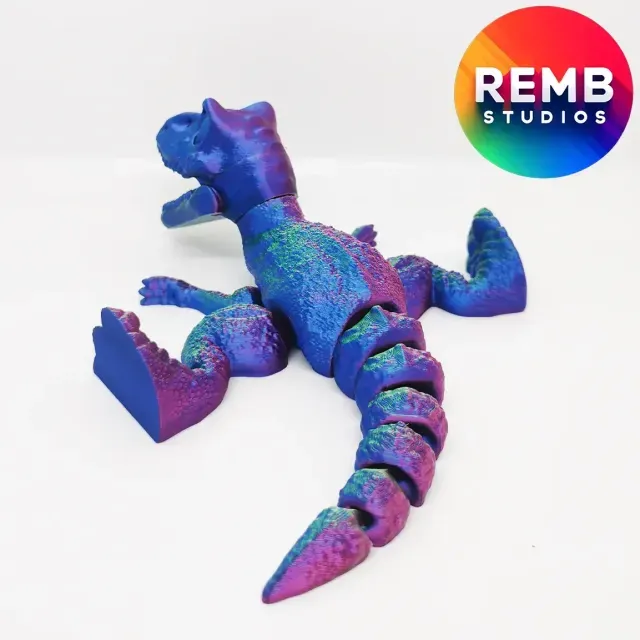 Flexi T-Rex Dinosaur | Articulated Trex NO support — Image 3 of 9