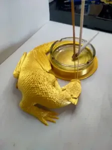 Dragon Stand + 100mm Ashtray + Double Incense Holder