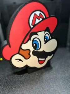 Mario Head Lightbox