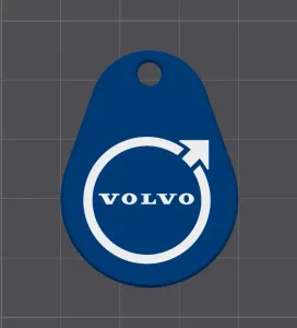 porte clef volvo