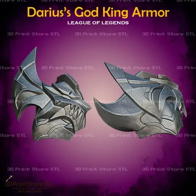 Darius God King Cosplay League of Legends - STL File — Фото 4 из 9