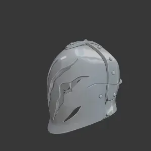 Patriot-Style Reflective Helmet – 3D Printable Model