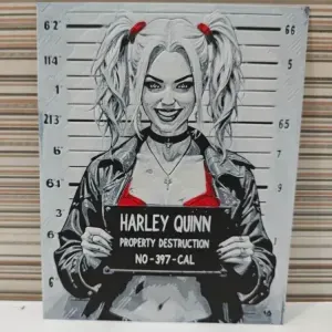 Hueforge Harley Quinn