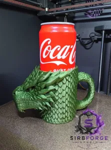Forest Dragon Can Holder