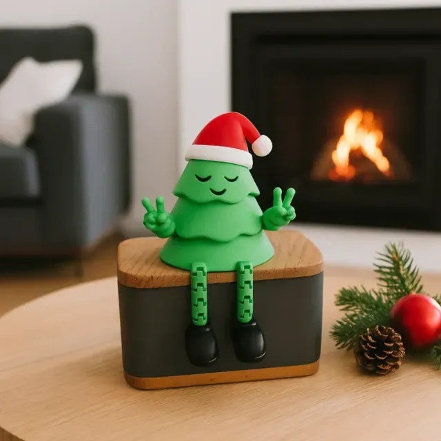 PEACE CHRISTMAS TREE / ARTICULATED BUDDY — Фото 2 из 9
