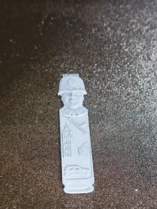 British policeman bookmark
