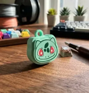 Cute Bulbasaur Key Presser / Anti-Stress Keychain