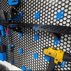 Honeycomb Storage Wall (HSW) Shelf and Shelf Support