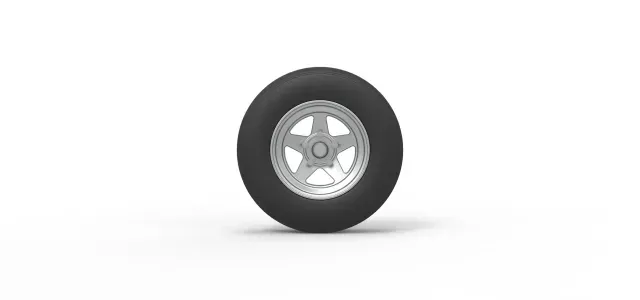 Front tractor wheel Version 2 Scale 1:25 — Фото 5 из 9