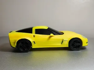 Chevrolet Corvette Z06 (C6) Kit Card (1:24 scale)