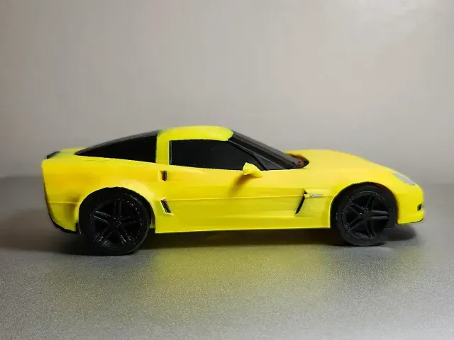 Chevrolet Corvette Z06 (C6) Kit Card (1:24 scale) — Фото 2 из 9