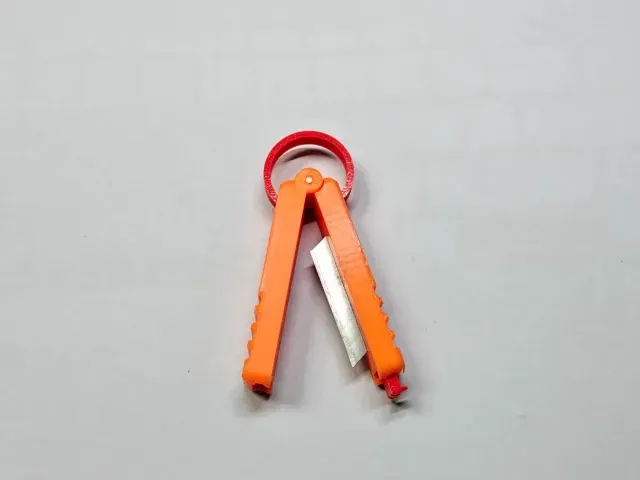 3D Printing Filament Safety Scissors - Craft Knife Blade — 3D-модель ...