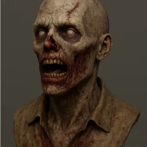 FIRST ZOMBIE RE SIDENT EVIL
