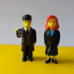 expedientes secretos x mulder y scully simpsons