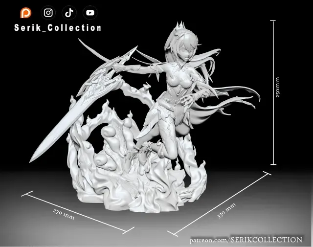 HERRSCHER OF FLAMESCION - HONKAI IMPACT 3RD — Image 8 of 9