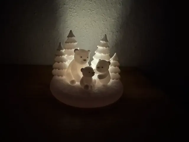 Bear Island with LED Tea Light Recess — Фото 3 из 9