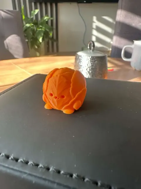 Cute Mini Cabbage Buddy | Fast Support-Free 3D Print