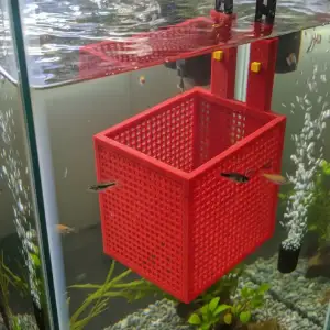 Hanging Breeding Box / Plant Box for Aquarium Fish Tank