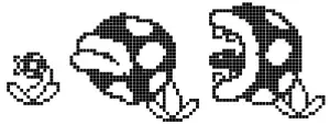 Piranha Plant stencil 7