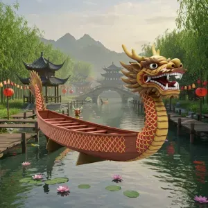 Dragon Boat : Dragon Boat Festival (Duanwu Festival)