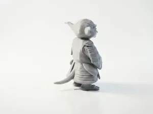 Samurai Yoda Figurine Star Wars 3D Printable