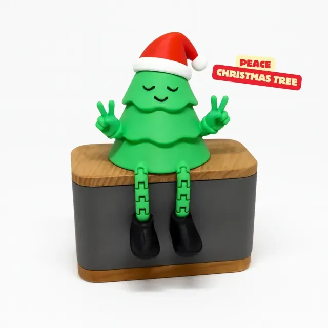 PEACE CHRISTMAS TREE / ARTICULATED BUDDY — Фото 3 из 9