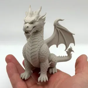 Majestic Dragon Figurine