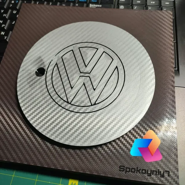 Заглушка диска колеса Volkswagen 150мм.