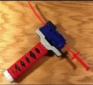 Beyblade Burst - Katana launcher handle with ripcord
