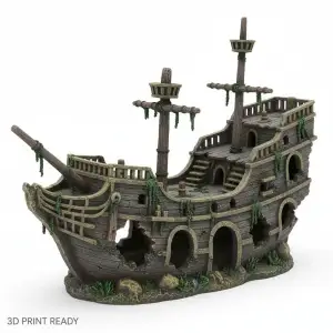 Aquarium Pirate Ship