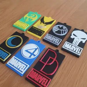 Marvel Keychains Collection 2
