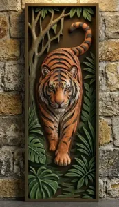 tiger wall decoration