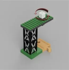 Brio/Ikea Wooden Train Signal