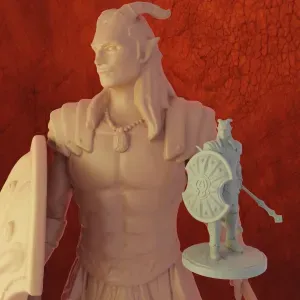 TIEFLING DnD (SUBCLASS: PALADIN AND WITCH)